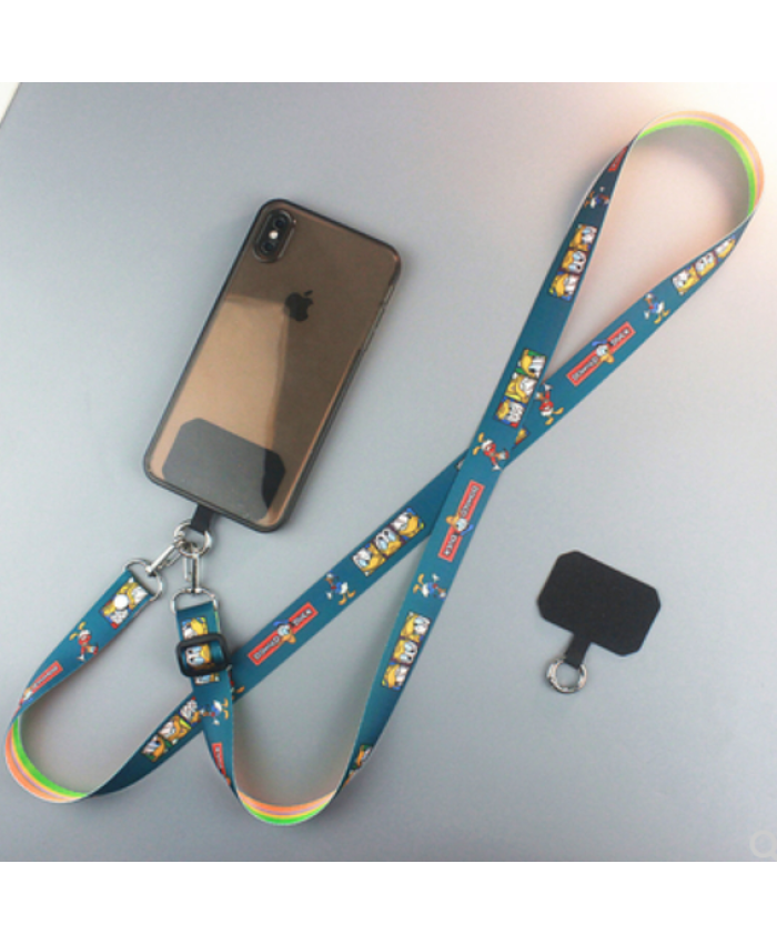 Messenger card mobile phone lanyard