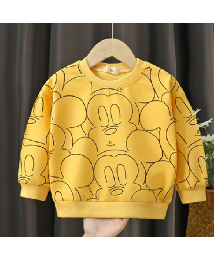 Sweater Printed Mickey Girls