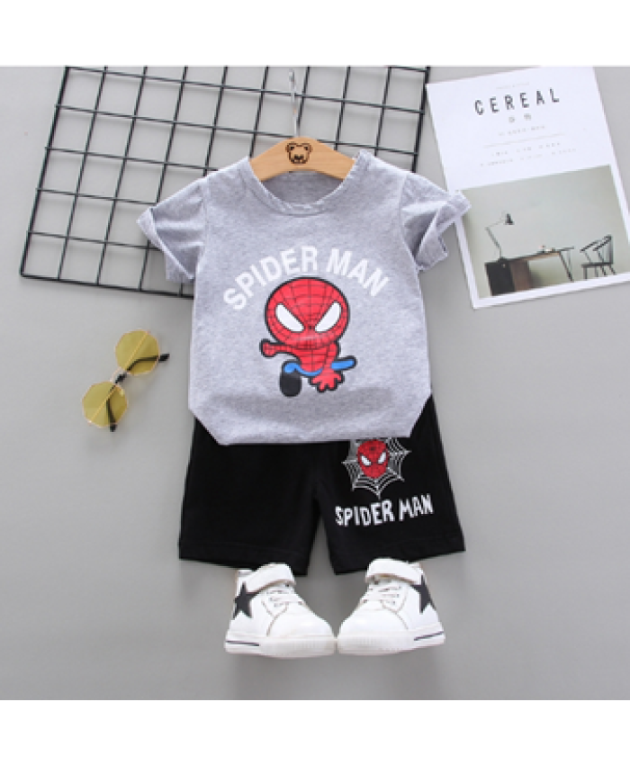 Spiderman T-shirt boy Set