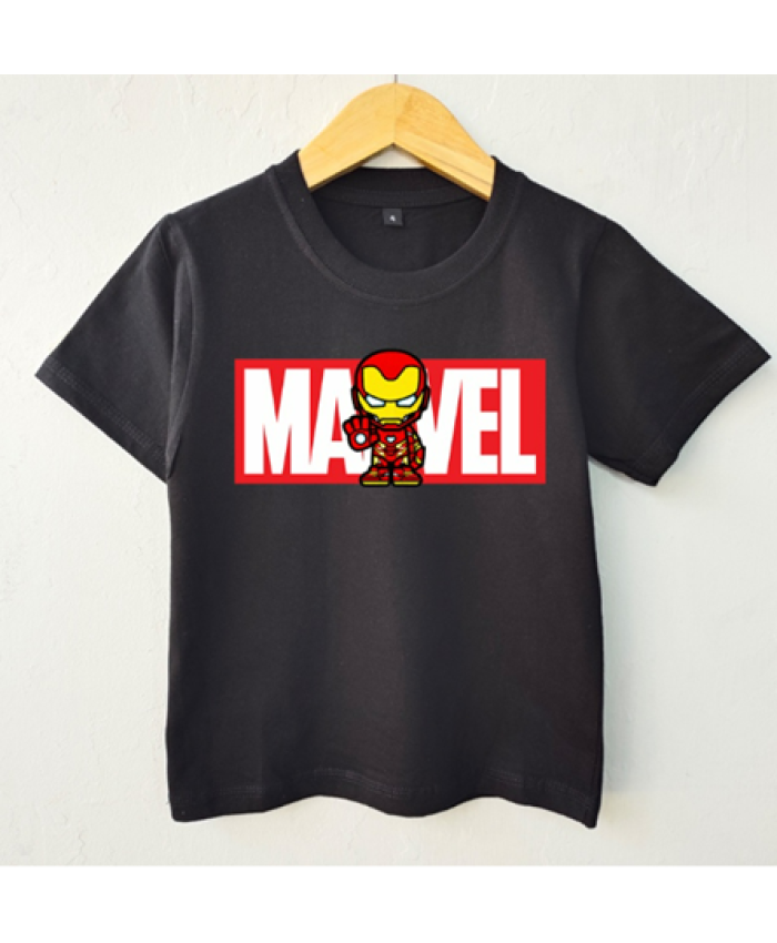 Marvel Ironman Black Shirt