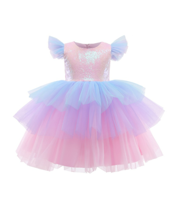 Unicorn Dress Rainbow Princess