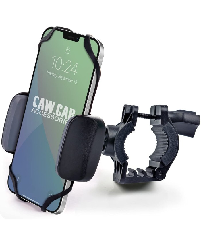 Motorcycle mobile phone holder